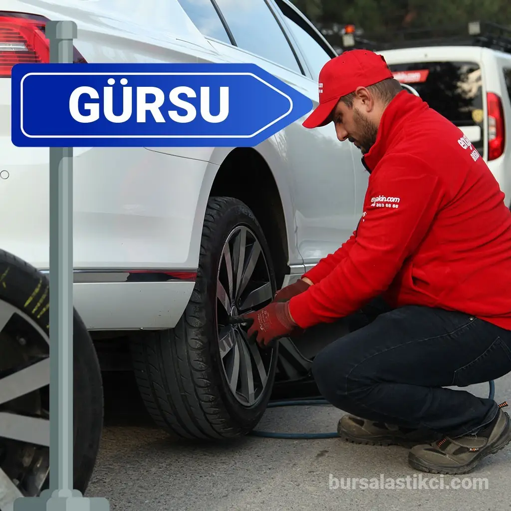 Gürsu’da Her Noktaya Ulaşan Mobil Lastik Servisi