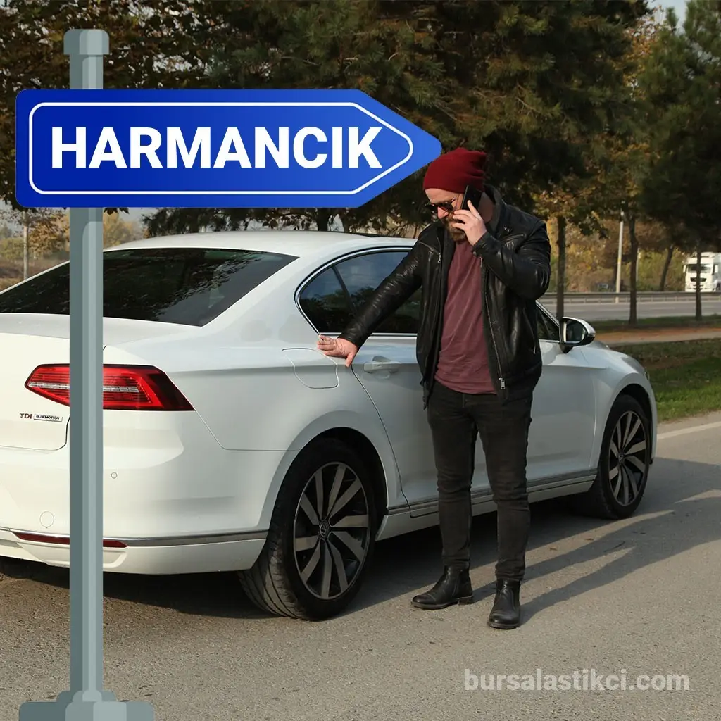 Harmancık’ta Her Noktaya Ulaşan Mobil Lastik Servisi