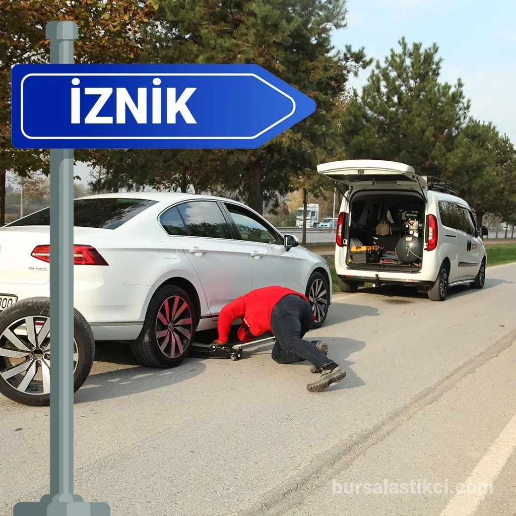 İznik’te Her Noktaya Ulaşan Mobil Lastik Servisi