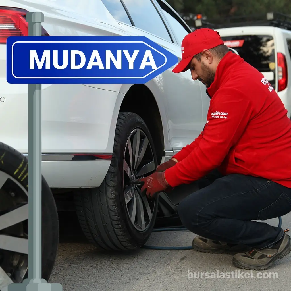 Mudanya’da Her Noktaya Ulaşan Mobil Lastik Servisi
